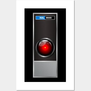 HAL 9000 Posters and Art